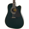 Silvertone 955CE Dreadnought Acoustic-Electric Guitar Gloss Black