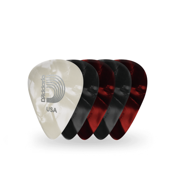 D'addario - CLASSIC PEARL ASSORTMENT Pearl Celluloid Pick Assortment
