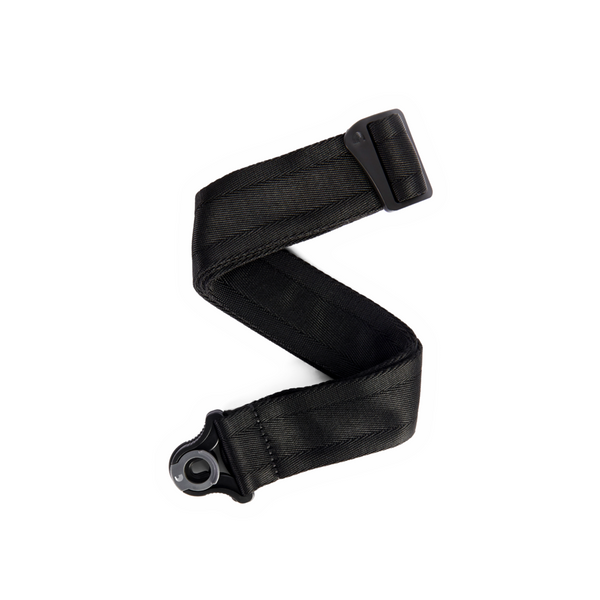 D'addario - AUTO LOCK GUITAR STRAP Black 50BAL00