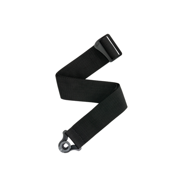 D'addario - AUTO LOCK GUITAR STRAP Black PWSAL400