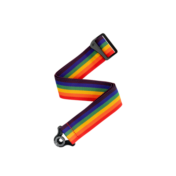 D'addario - AUTO LOCK GUITAR STRAP Rainbow PWSAL411