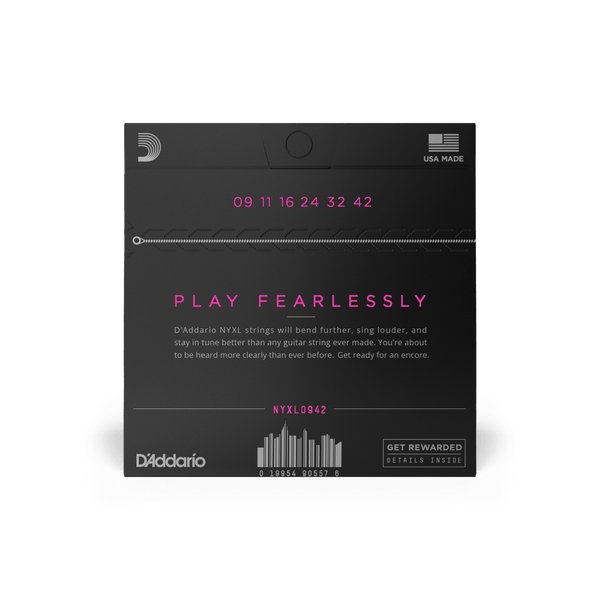 D'addario 09-42 Super Light Electric Guitar Strings NYXL0942