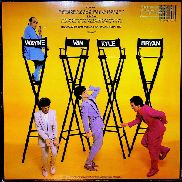 LP-The Producers-Self Titled-Original Vinyl-1981