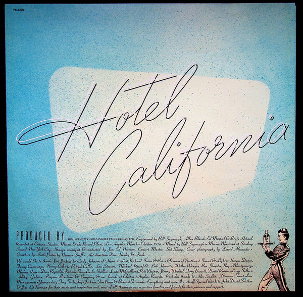 LP-Eagles-Hotel California-Original Pressing-1976