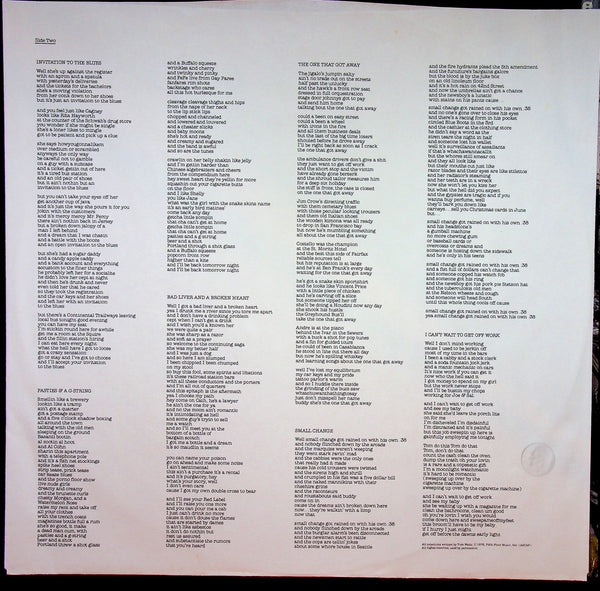LP-Tom Waits-Small Change-Original Vinyl-1976