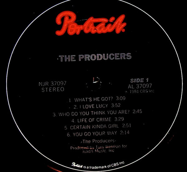 LP-The Producers-Self Titled-Original Vinyl-1981