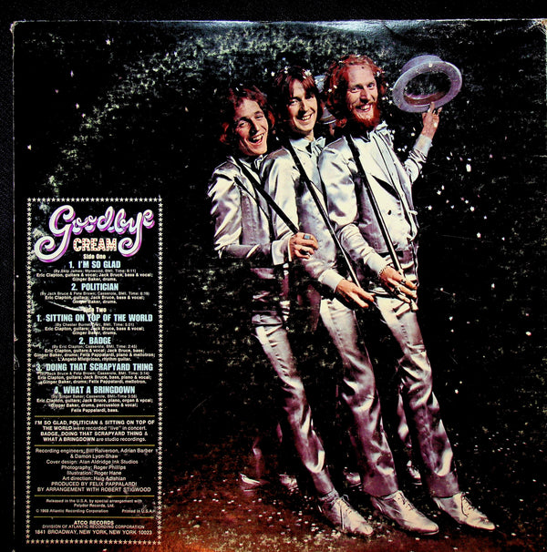 LP-Cream-Goodbye-ATCO SD7001-1st Pressing Vinyl-