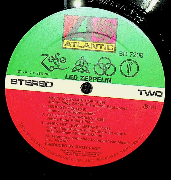 LP-Led Zeppelin-IV-Original Pressing