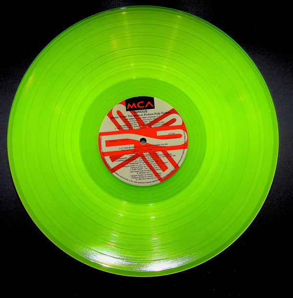 Various – Pulp Fiction (Music From The Motion Picture) LP (Yellow Vinyl) *G* USED