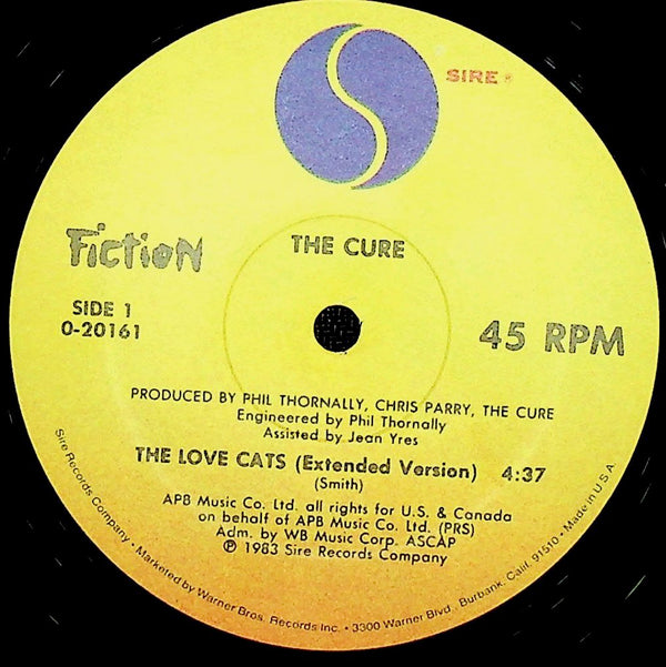 12" - The Cure - The Lovecats - Original - Used Vinyl