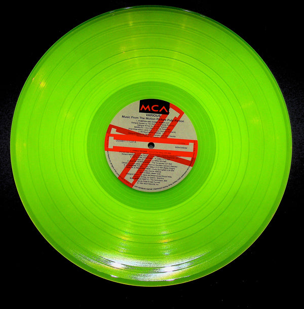 Various – Pulp Fiction (Music From The Motion Picture) LP (Yellow Vinyl) *G* USED