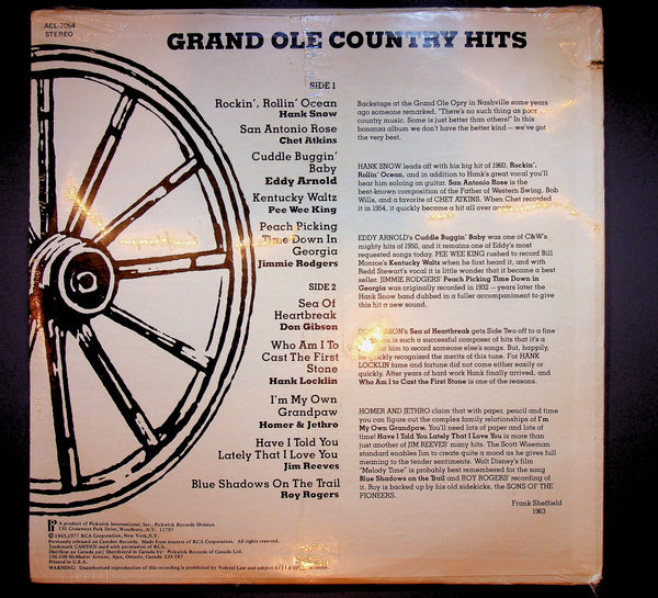 Various - Grand Ole Country Hits *SEALED VINTAGE*