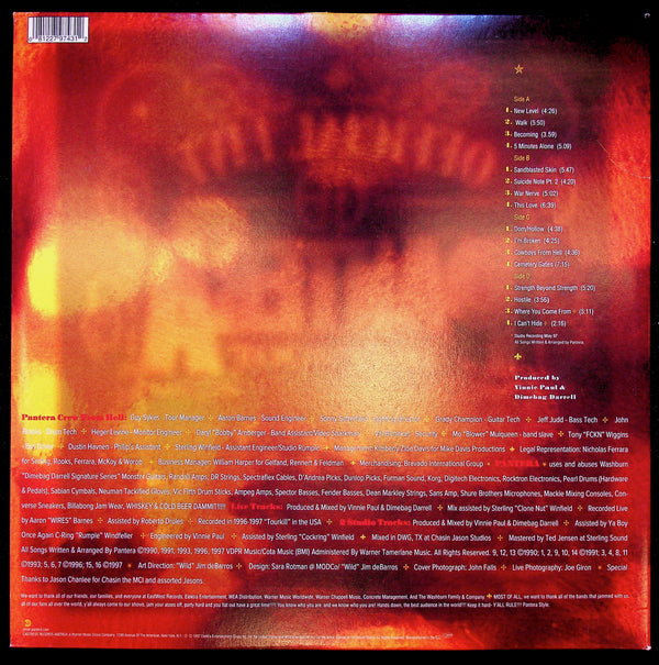 Pantera – Official Live: 101 Proof LP - 180g Audiophile *USED*