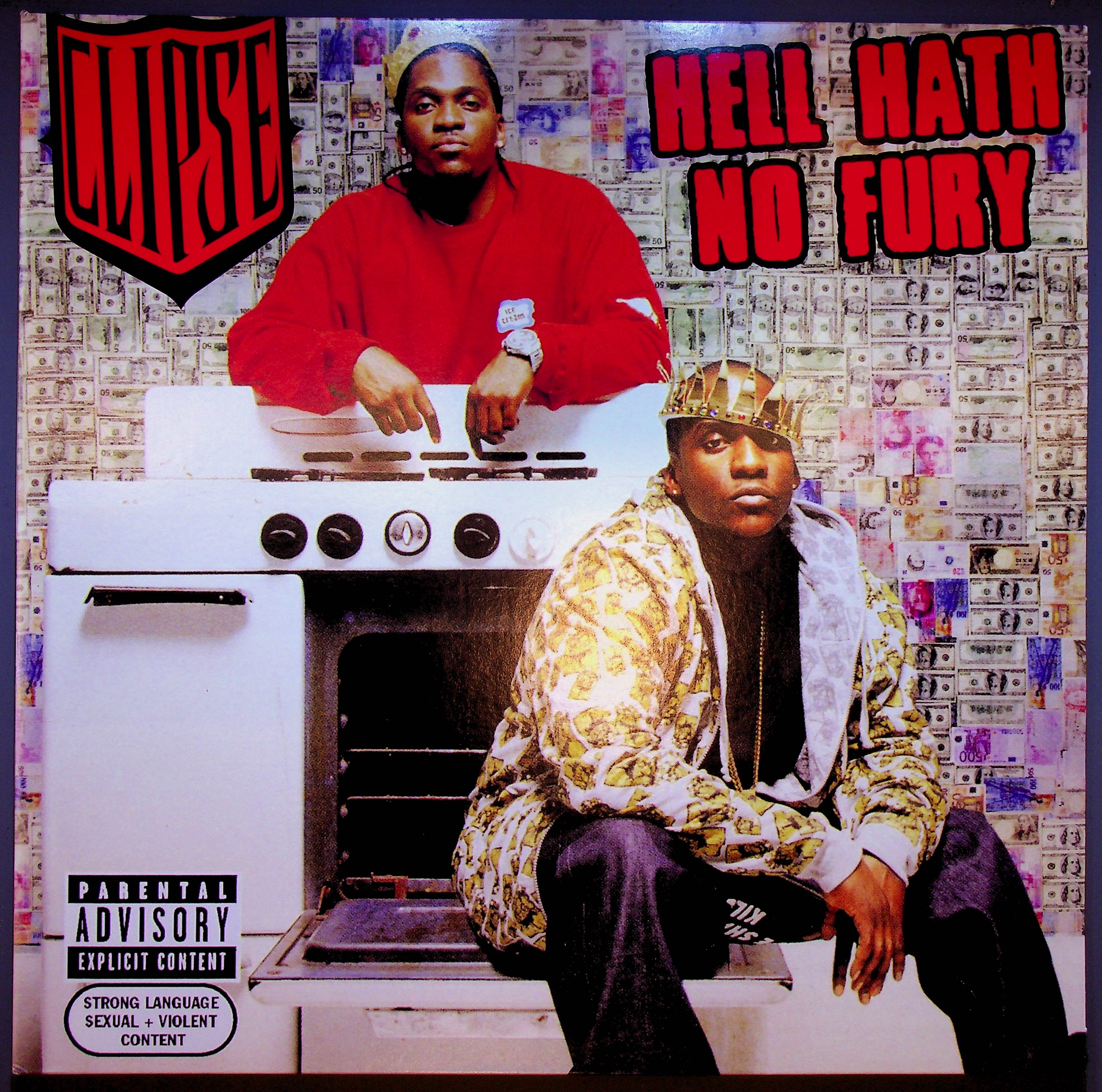 Clipse Hell Hath No Fury LP USED White Vinyl Big House