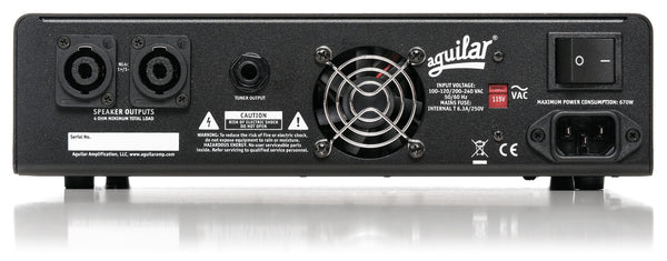 Aguilar Tone Hammer 500 Bass Amplifier *NEW*