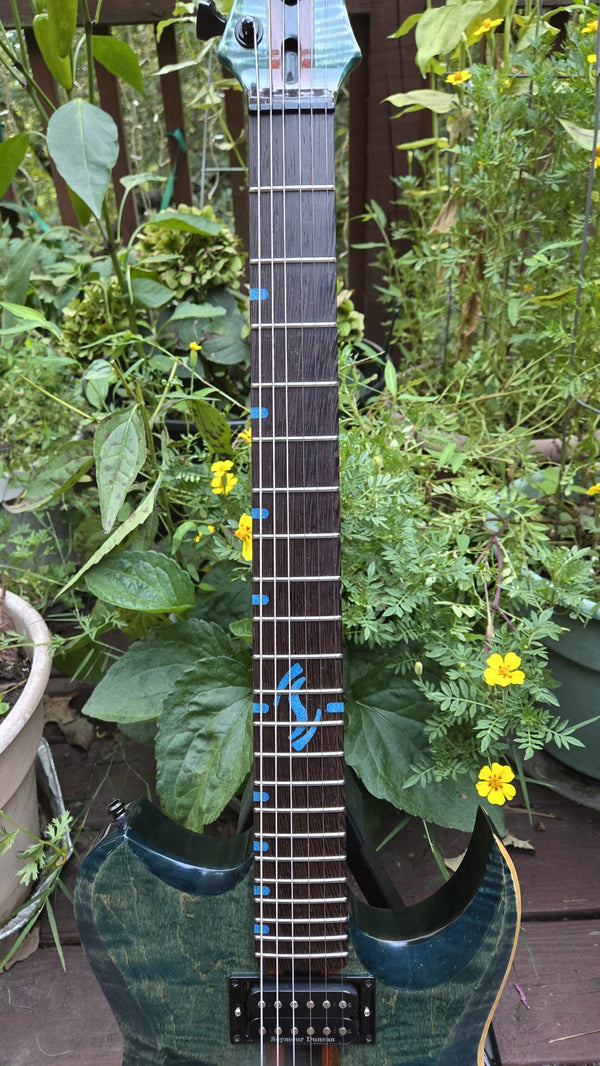 Severin ST1 Electric Guitar – Blue Flame Maple GB 942 Consignment