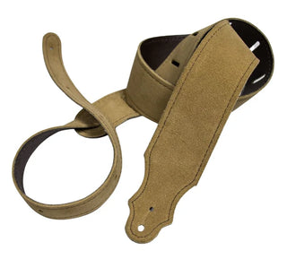 Franklin 3" Suede Purist Honey Guitar Strap