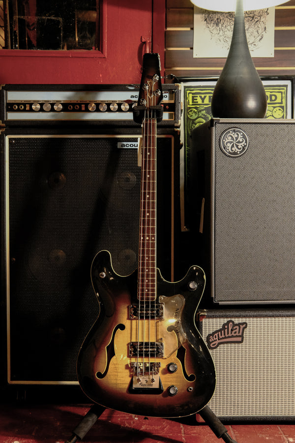 Baldwin/Burns Vibraslim Resotube Bass - Includes hardcase - #17547 - G-0887