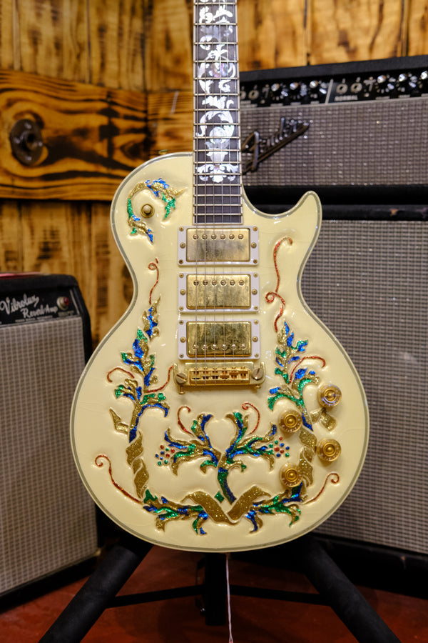 1989 Les Paul Glitter Girls - One Off Art Guitar