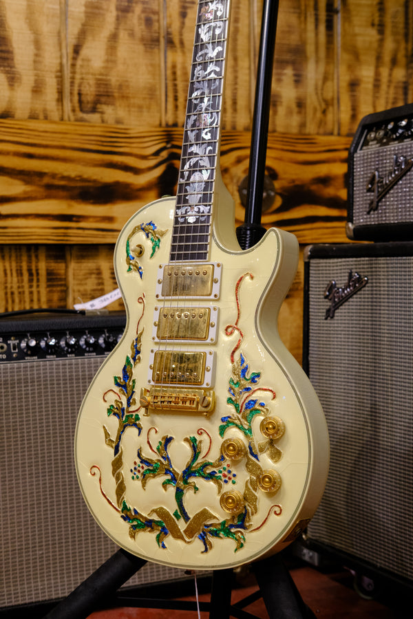 1989 Les Paul Glitter Girls - One Off Art Guitar