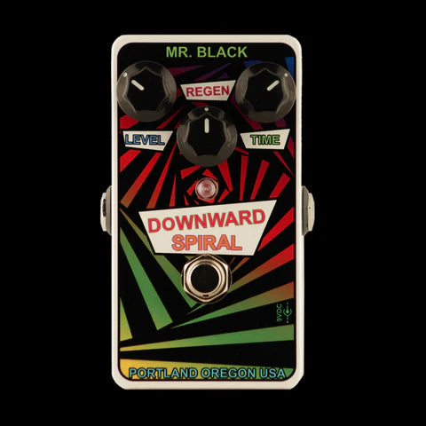 Mr. Black Downward Spiral Delay "Unicorn Tears" Special Edition- New- Authorized Dealer!