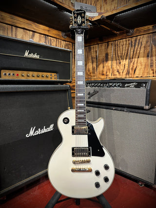 2014 Epiphone Les Paul Custom Pro Alpine White