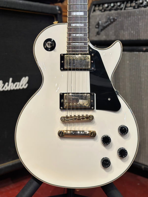 2014 Epiphone Les Paul Custom Pro Alpine White