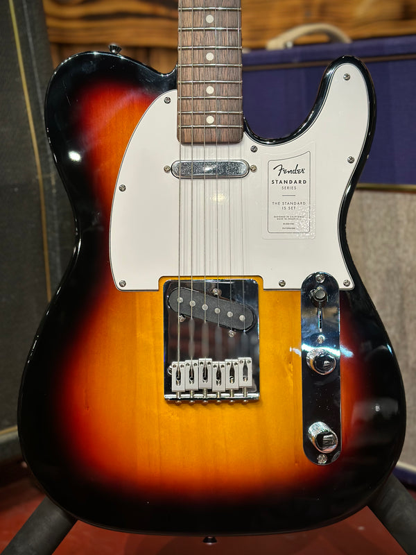 Fender Standard Series Telecaster Electric Guitar, 3-Color Sunburst