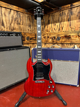 2023 Gibson SG Standard Heritage Cherry 5lbs 15oz! Case #856