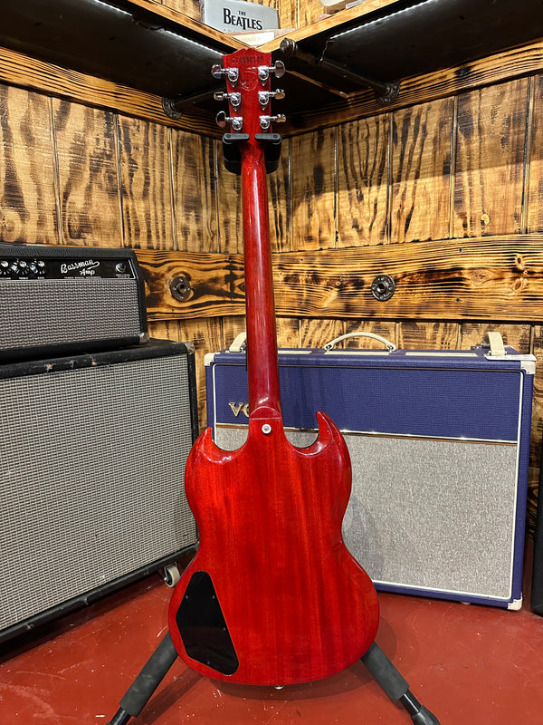 2023 Gibson SG Standard Heritage Cherry 5lbs 15oz! Case #856