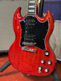 2023 Gibson SG Standard Heritage Cherry 5lbs 15oz! Case #856