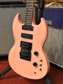 1985 Gibson SG Special 400 Pink Panther w/ Chainsaw case *RARE* Case # 857