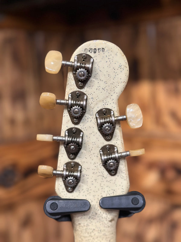 1966 Gretsch silver duke - white/silver owned by Neko Case/ Celebrity signed raffle guitar! GB#859