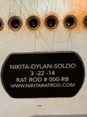 Nikita Rat Rod T-Style 2014 One of a kind! #000-RB GB #858