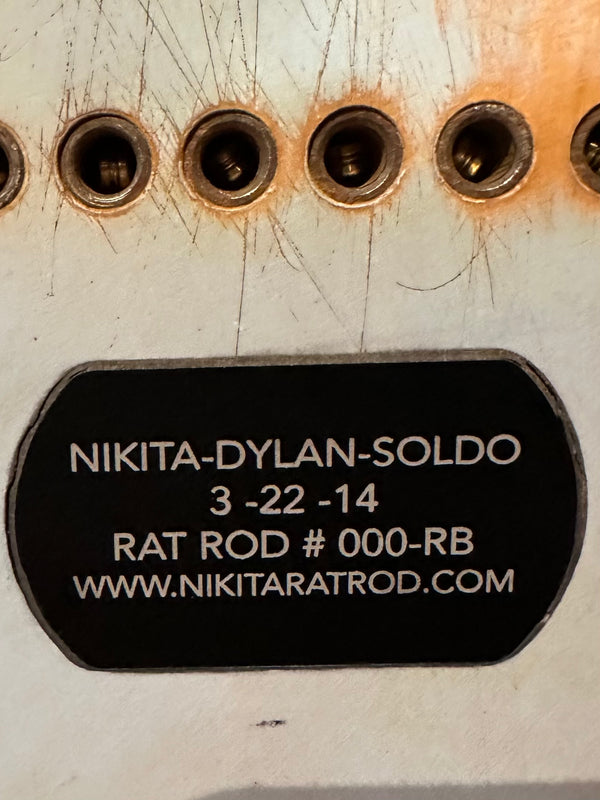 Nikita Rat Rod T-Style 2014 One of a kind! #000-RB GB #858