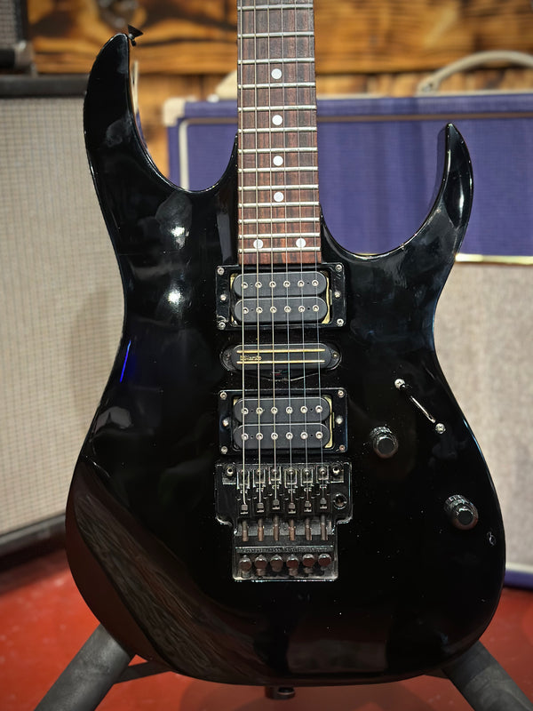 Ibanez RG 570 Black VIntage Made in Japan Consignment #861