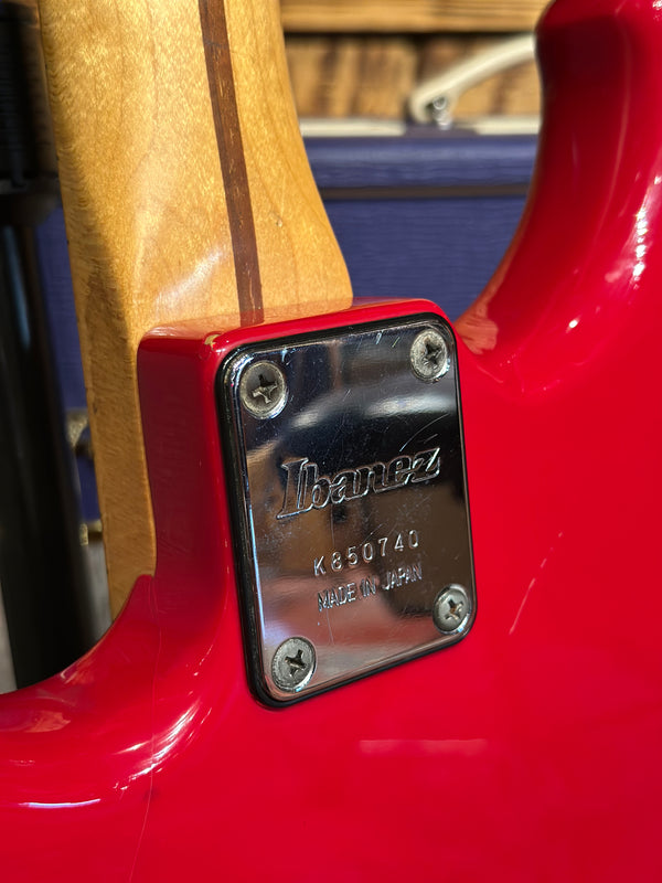 Ibanez Made in Japan RS440 Roadstar II Deluxe Fire Red Case #866