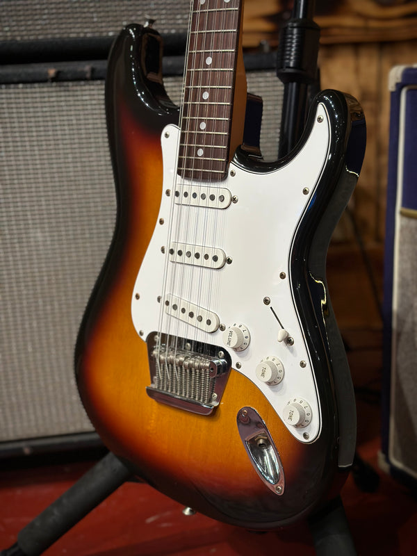 Fender Stratocaster XII -12 String guitar- Made in Japan - Fujigen - Vintage Sunburst