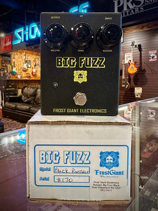 Frost Giant Electronics Big Fuzz Black Russian- Excellent Condition!