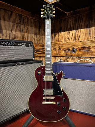 Tokai Love Rock Custom LC-60 MIJ 80's Black Japan #868