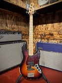 Fender Standard Jazz Bass 5 sting Relic MOD! Three tone Sunburst! GB#869