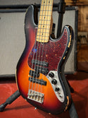 Fender Standard Jazz Bass 5 sting Relic MOD! Three tone Sunburst! GB#869