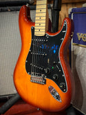 Fender Deluxe Stratocaster HSS with Maple Fretboard 2021 75th Anniversary - Tobacco Sunburst GB#871