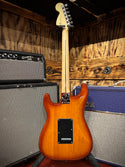 Fender Deluxe Stratocaster HSS with Maple Fretboard 2021 75th Anniversary - Tobacco Sunburst GB#871