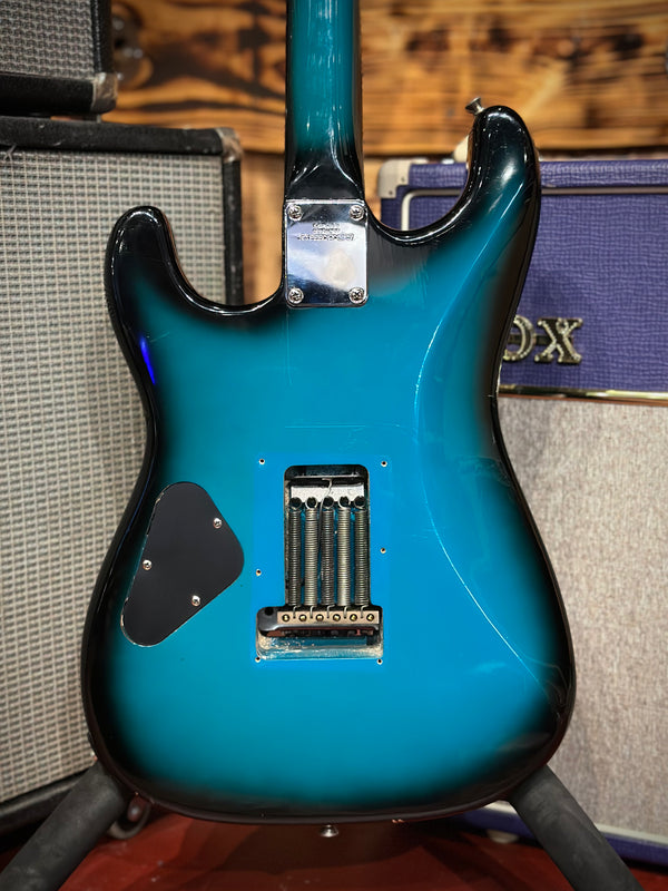 1983 Fernandes Japan FST-75 Function Stratocaster Blue Burst *Rare* GB#872