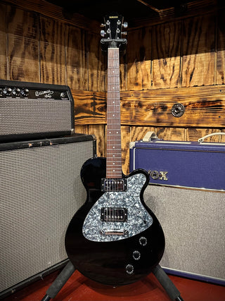 Rare 90's Yamaha AES 500 Black Solid Body Electric Guitar GB#868