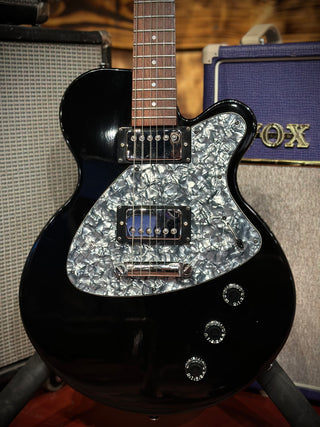 Rare 90's Yamaha AES 500 Black Solid Body Electric Guitar GB#868