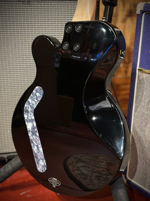 Rare 90's Yamaha AES 500 Black Solid Body Electric Guitar GB#868