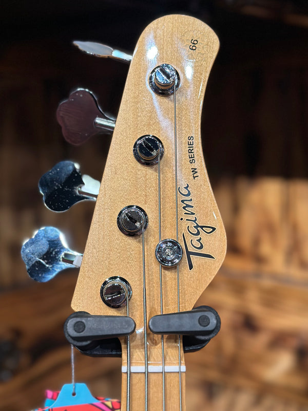 New Tagima TW 66 Butterscotch 4 Sting Bass with Tagima Gig Bag! GB#878