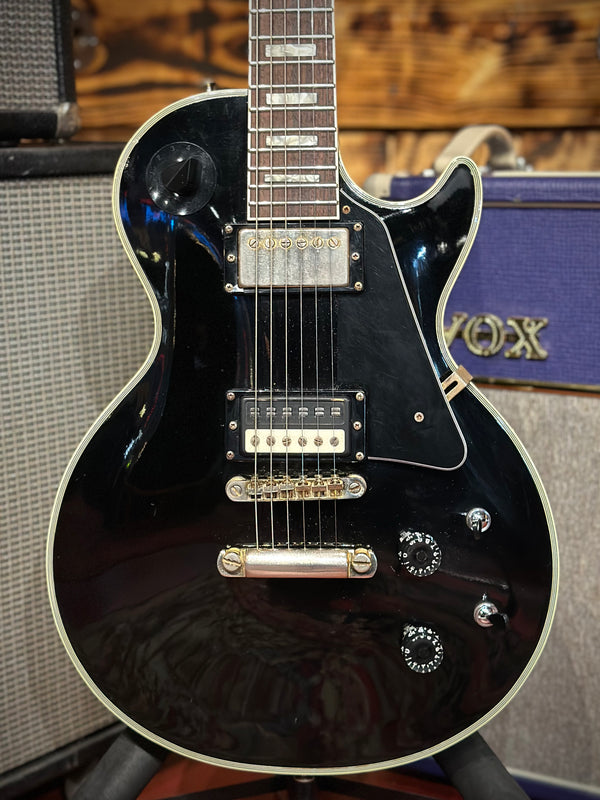 Electra Omega X210 - Black Beauty - Single Cut Vintage Electric Guitar - Made in Japan - GB#884